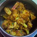 Ritika Chhabra का कुकस्नैप जब उन्होंने आलू गोभी की सब्जी (Aloo Gobhi Ki Sabzi recipe in hindi) बनाया था।