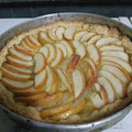 El cooksnap de Sandra Chavasco cuando hizo Tarta de Manzana Fácil.