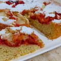 El cooksnap de Paula Riguez cuando hizo Torta en Licuadora Fácil con Frutas.