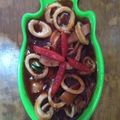 Cooksnap dari Erik PWY untuk resep Cumi Saos Padang