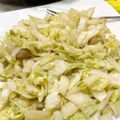 Mitos's cooksnap of when they made Sir-fried Wombok with Olive Oil, Garlic & Chilli.