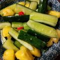庭秀 的 Cucumber Salad with Pineapple 涼拌鳳梨小黃瓜 cooksnap