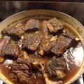 El cooksnap de Chelita cuando hizo Costillas de ternera al vino tinto.