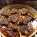 El cooksnap de Chelita cuando hizo Costillas de ternera al vino tinto.