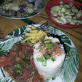 El cooksnap de Yareth Montana cuando hizo Lomo saltado.