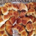 El cooksnap de Carina Rodriguez Valdivia cuando hizo Croassan con masa de brioche.