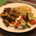 Mrselite21 Cooksnap-ja, amikor elkészítette a(z) Roston csirkemell bulgurral és görög salátával receptet.