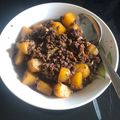 Cooksnap dari Devi ChaNia HoSen untuk resep Kentang kecap daging cincang