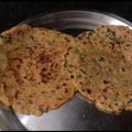 Gori tayal का कुकस्नैप जब उन्होंने बाजरे पालक का पराठा (Bajre palak ka paratha recipe in hindi) बनाया था।