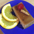 El cooksnap de María Arizti Martín cuando hizo Flan de turrón un postre con espíritu navideño.