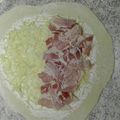 ligetiboci Cooksnap-ja, amikor elkészítette a(z) Sonkás sajtos krumplilepény receptet.