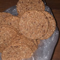El cooksnap de Yohana cuando hizo Crackers integrales con semillas.