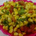 Vrinda Idnani's cooksnap of when they made Corn chat.