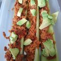 El cooksnap de Xaviera Tinto D Jerez cuando hizo Canoas de apio con atún.
