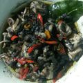 Cooksnap dari Nurjanah untuk resep Cumi Hitam Pedas