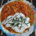 El cooksnap de Diana Alvarez cuando hizo Dhal hindú de lentejas rojas.