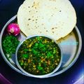 Smruti Rana's cooksnap of when they made લીલી ડુંગળી ટામેટા નું શાક (Lili Dungri Tomato Shak Recipe In Gujarati).