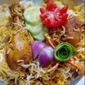 Sayantika Sadhukhan's cooksnap of when they made চটজলদি কলকাতা স্টাইল চিকেন দম বিরিয়ানি (Kolkata style chicken dum biriyani recipe in Bengali).