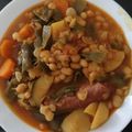 El cooksnap de Helena cuando hizo Potaje de habichuelas con calabaza y judías verdes.