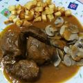 El cooksnap de Isabel García cuando hizo Carrillada de cerdo al Pedro Ximénez.
