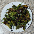 El cooksnap de Tonysantos cuando hizo Pimientos de padrón.