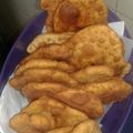 El cooksnap de Carito Bombon cuando hizo Torta fritas con harina leudante y 000.