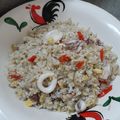 Cooksnap dari Rara Chairunnisa untuk resep Nasi goreng cumi hitam