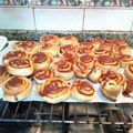 El cooksnap de Pablo cuando hizo Rollitos de Canela (cinnamon rolls).