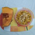 Cooksnap dari Maria Dini Lestari untuk resep Spageti saus labu kuning