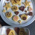 El cooksnap de Liliana cuando hizo Galletas con formas de animales.