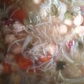 El cooksnap de Carmeta cuando hizo Sopa de quinoa con garbanzos.