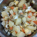 El cooksnap de Mario H. Davi cuando hizo Ensalada rusa argentina.