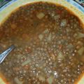 El cooksnap de Pilar Vaca Lázaro cuando hizo Lentejas con verduras/Lentejas sin carne/ Lentejas veganas.