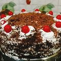 Divya Patel's cooksnap of when they made Black Forest Cake.