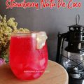Cooksnap Mardiana Jaafar semasa beliau membuat Strawberry Nata de Coco.