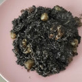 El cooksnap de corralmr cuando hizo Arroz negro meloso.