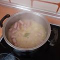 El cooksnap de Rocio Vazquez cuando hizo Salchichas al vino.