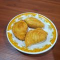 Cooksnap dari Aminatul Zahra untuk resep Karipap (pastel singapura) isi labu kuning dan ayam