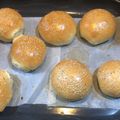 El cooksnap de Brian Ganino cuando hizo Pan de hamburguesas 🍔.