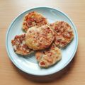 รูป Cooksnap ของ จินนี่ (Jinny) เมื่อเขาทำ กล้วยจี่(Cranberry Banana Dollar Pancake) #ปาร์ตี้ของว่าง