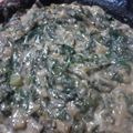 El cooksnap de Melani Gisel cuando hizo Salsa blanca para rellenos.