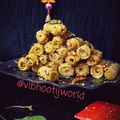 Vibhooti Jain का कुकस्नैप जब उन्होंने सूजी खांडवी (suji khandavi recipe in Hindi) बनाया था।