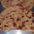 Khushi miglani 's cooksnap of when they made Aloo ka paratha.