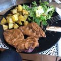 El cooksnap de Alex Palmero Acosta cuando hizo Pavo estofado al vino tinto.