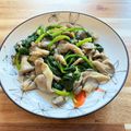 Anne Liu 的 菠菜炒鮮香菇 cooksnap