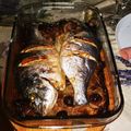 El cooksnap de Ramón José Senespleda Jaramillo cuando hizo Dorada al horno.