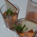 El cooksnap de Fabian Cohen cuando hizo Gazpacho andaluz.