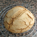 El cooksnap de Núria Càrcamo Trapero cuando hizo Pan sin levadura sin gluten.