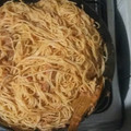 El cooksnap de william ortega cuando hizo Espaguetis con atún y limón.