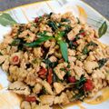Cooksnap dari Anna Hadi_ant untuk resep Pad Kra Pao ผัดกระเพ |Thai Chicken Basil 🇨🇷